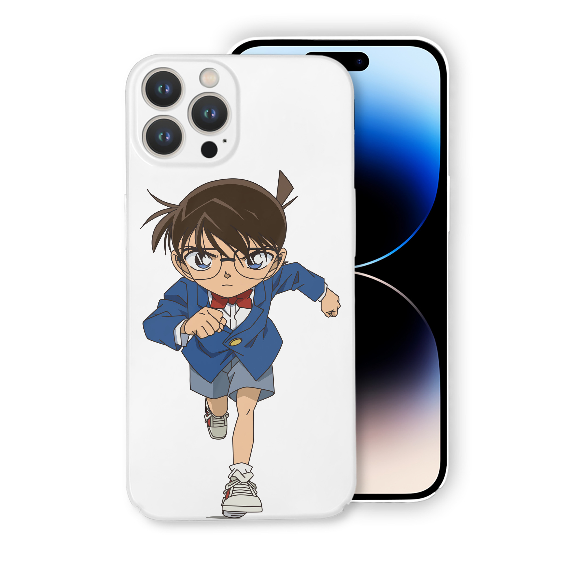 （画像用） 名探偵コナン 江戸川 コナン Detective Conan Conan Edogawa 【iPhone 14シリーズ対応】ハードケース